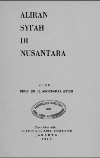 Image of Liran syi'ah di nusantara