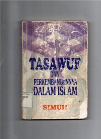 TAWASUF DAN PENGENBNGAN DALAM ISLAM