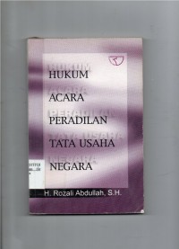 Hukum Acara Peradilan Tata Usaha