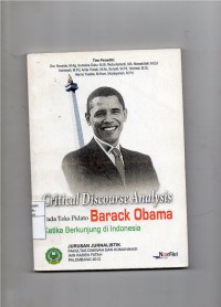 Critical Discourse Analisy Pada Teks Pidato Barack Obama Ketika Berkunjung ke Indonesia