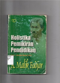 Holistika Pemikiran Pendidikan