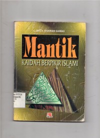 Mantik Kaidah Berpikir Islam