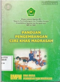Panduan Pengembangan Ciri Khas Madrasah